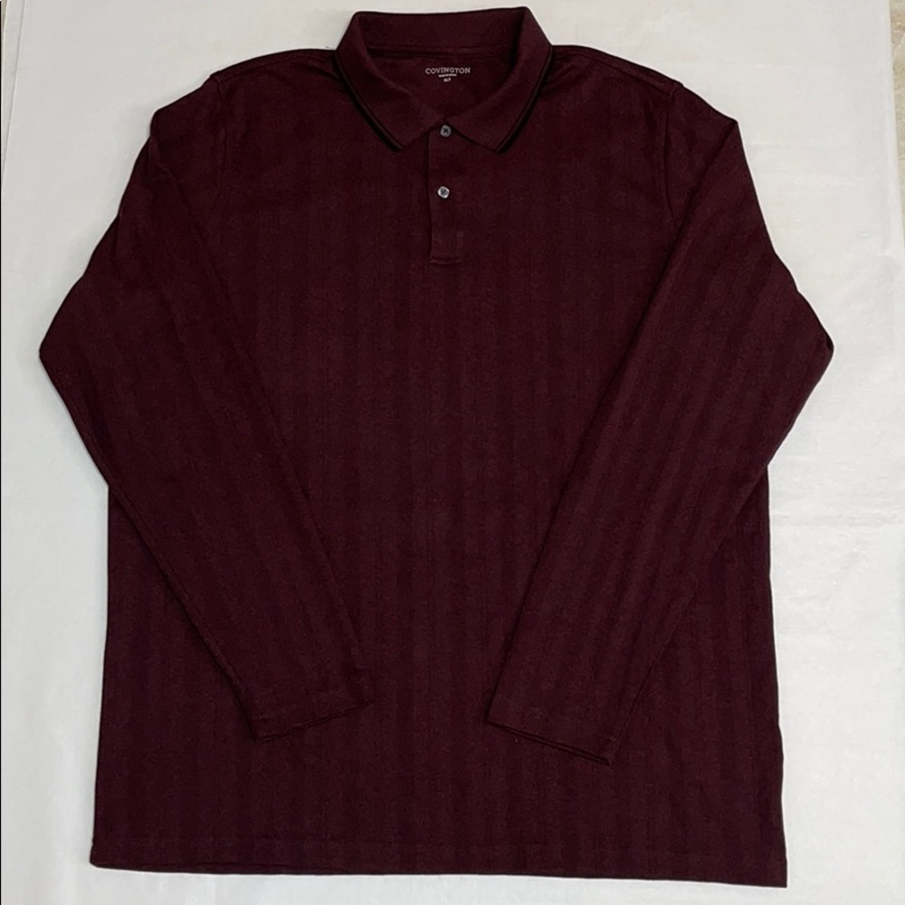 Men's Big & Tall Covington Winetasting Polo Shirt